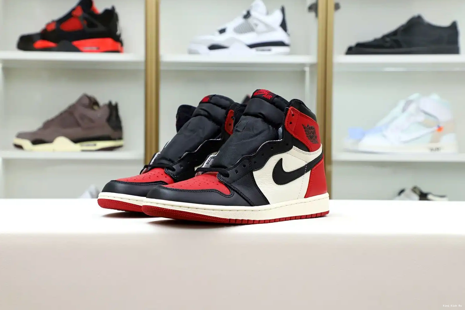 1 'BRED TOE' AIR OG Kimikick HIGH RETRO JORDAN 0625
